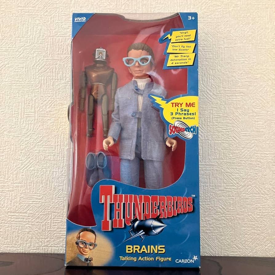未開封】サンダーバード トーキングフィギュア 3体セット
