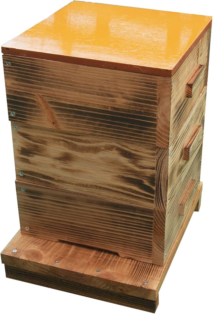 日本ミツバチ 重箱式巣箱 飼育捕獲用 日本ミツバチ 重箱式巣箱 飼育