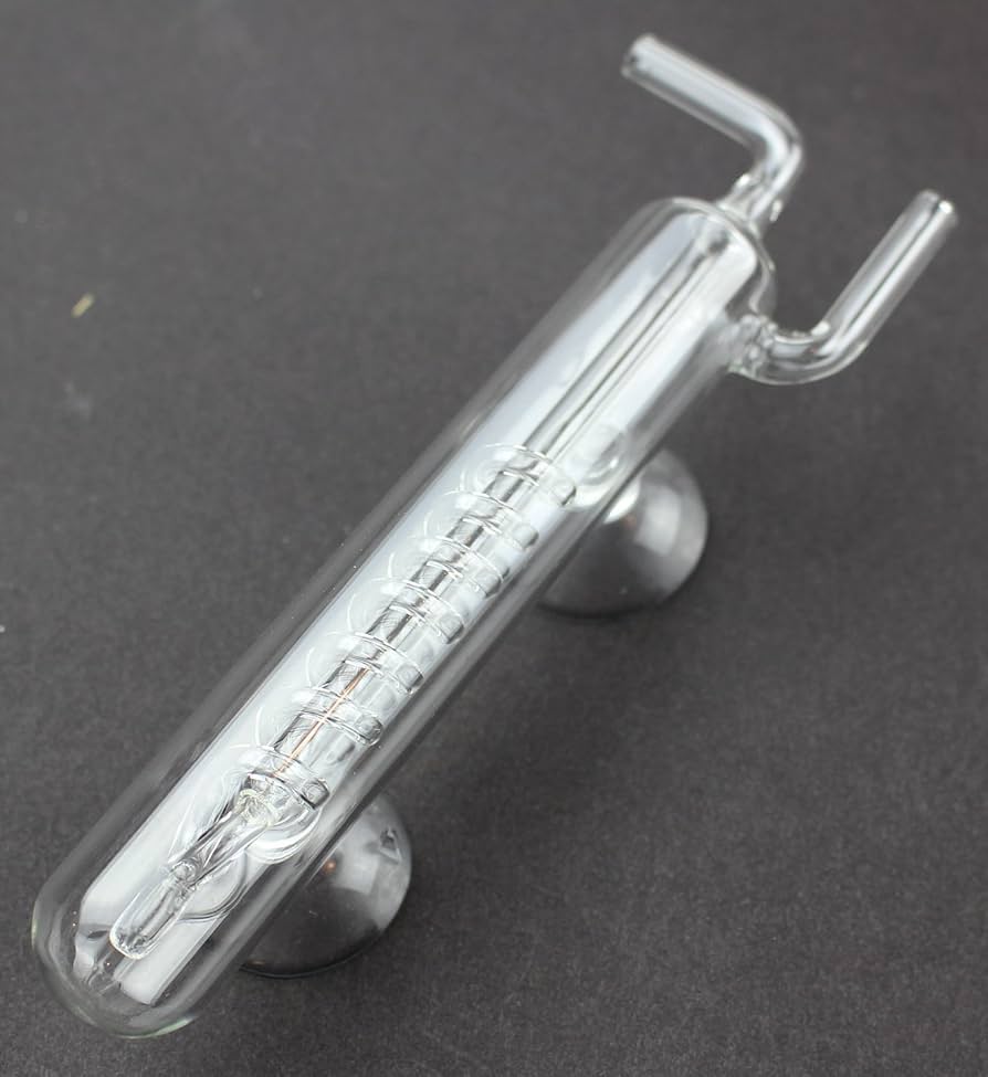 Amazon | ガラス製 CO2 スパイラル バブル カウンター ビートル