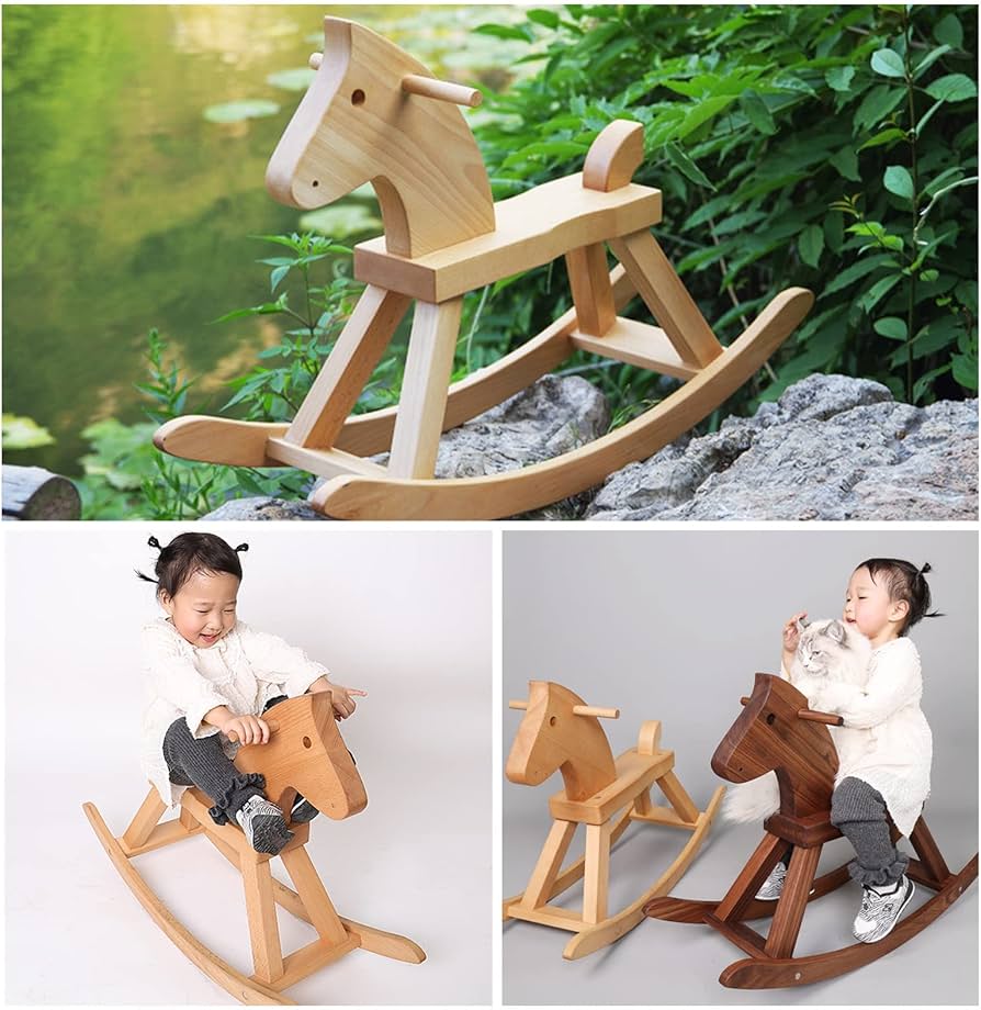 特注品、レア】大型木馬 子供用、ディスプレイ用 【公式通販】