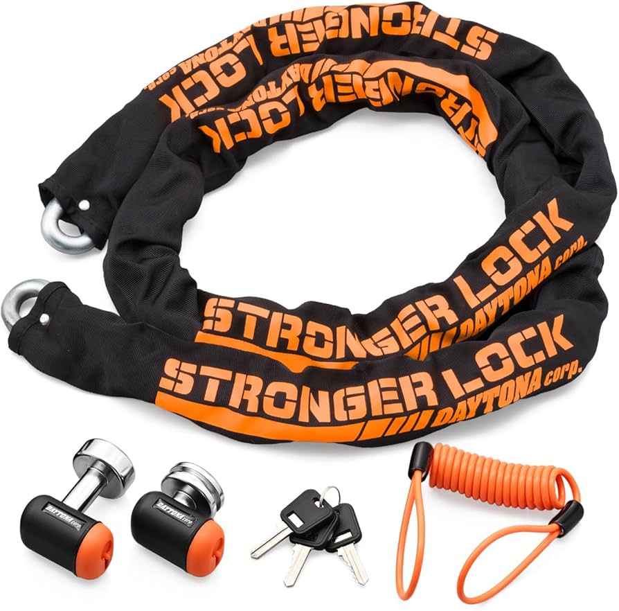 Amazon.co.jp: デイトナ(Daytona) バイク用 チェーンロック + ディスク