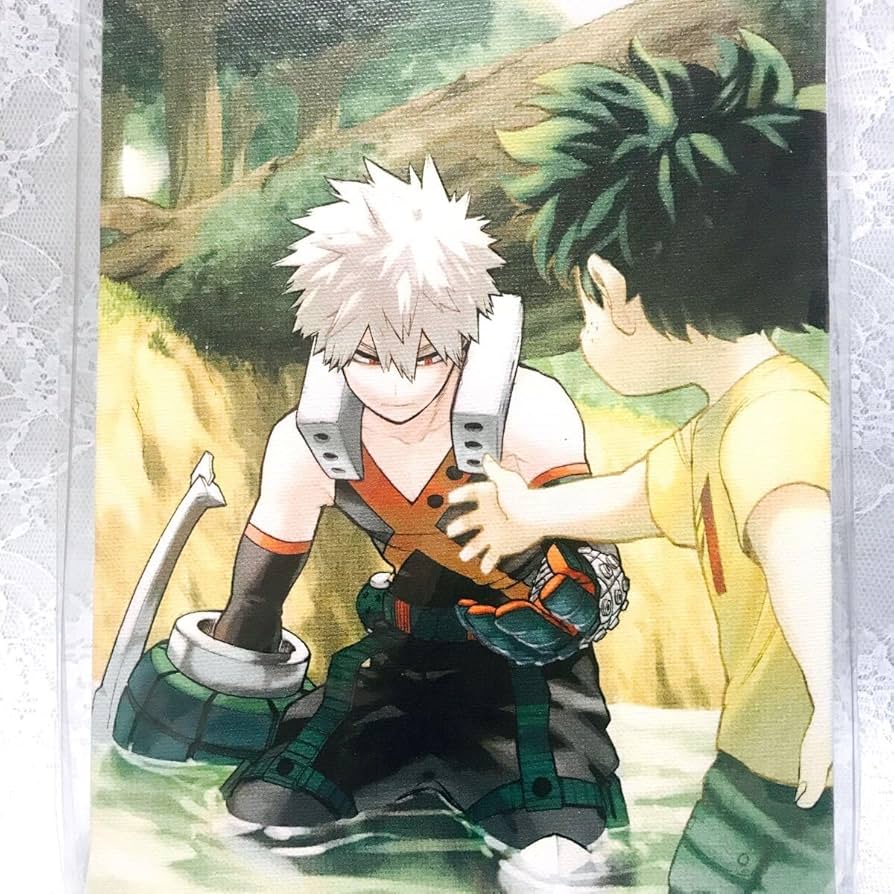 ヒロアカ原画展 緑谷出久 爆豪勝己 ポスター the beginning ヒロアカ