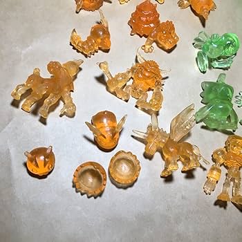 Amazon.co.jp: 24点セット デジモン クリア フィギュア オールスターズ