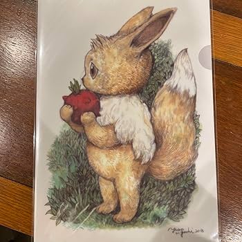 Amazon.co.jp: ヒグチユウコ プロジェクトイーブイ A4クリアファイル