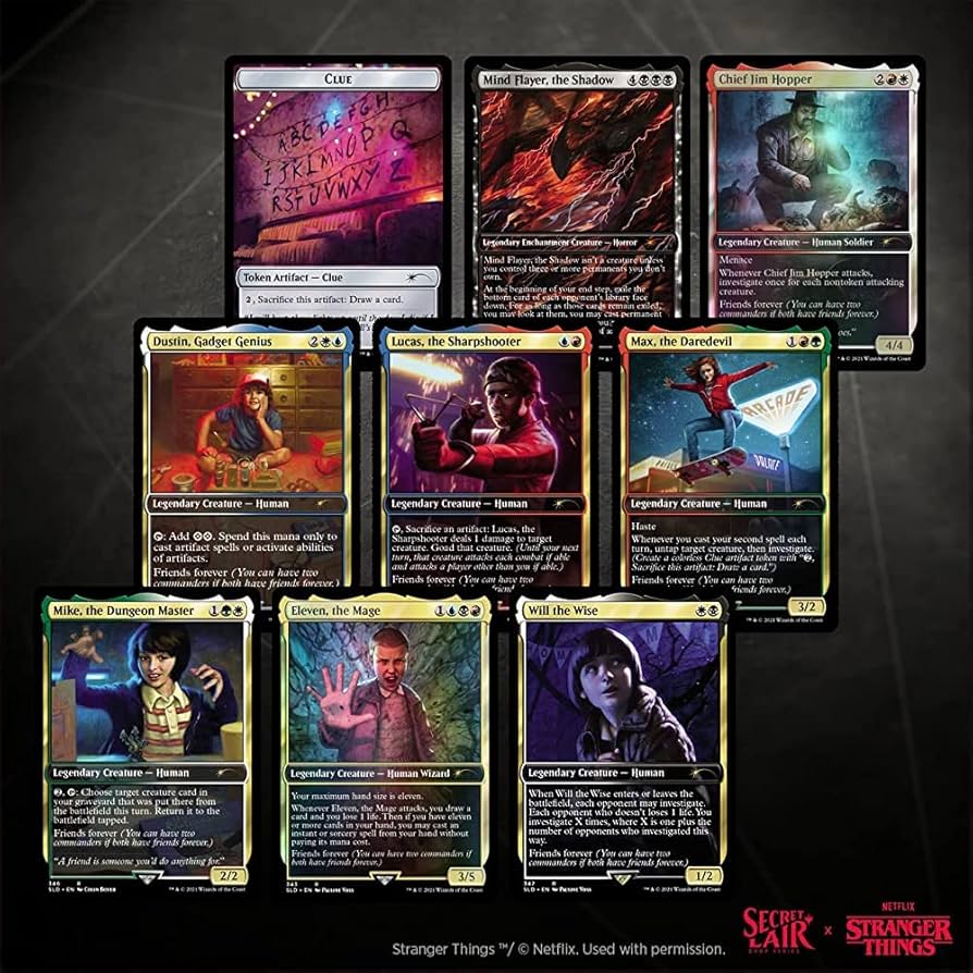 Magic: The Gathering Secret Lair: x Stranger Things (foil