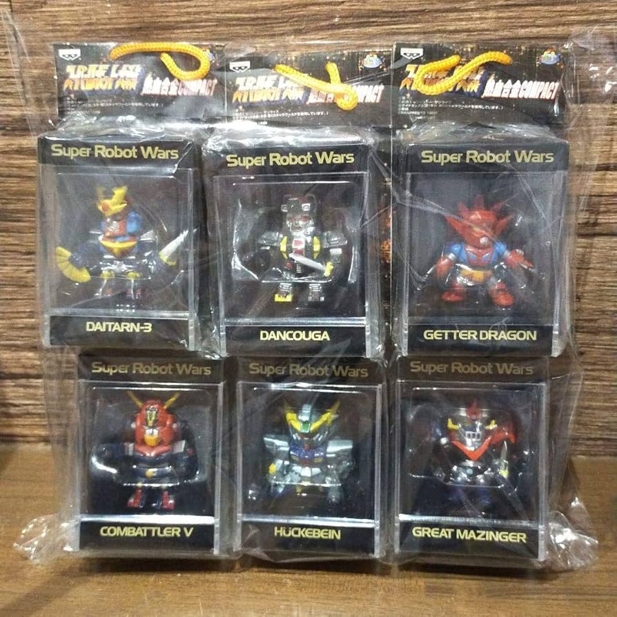 Amazon.co.jp: スーパーロボット大戦 熱血合金COMPACT 全6種 : おもちゃ