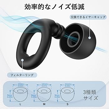 Amazon | Link Dream【2024モデル】耳栓 睡眠用 静かさ 安眠 遮音値
