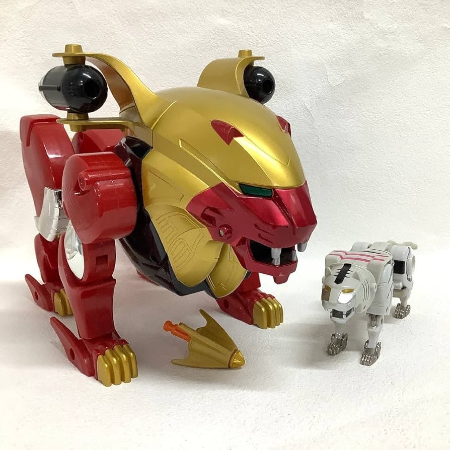 ☆百獣戦隊ガオレンジャー/パワーレンジャー 電動DXガオライオン 未