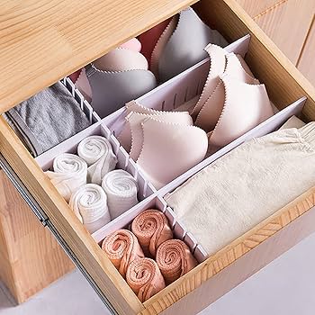 Amazon｜仕切り板 引き出し収納用 5枚セット 厚さ5mm 引き出し仕切り