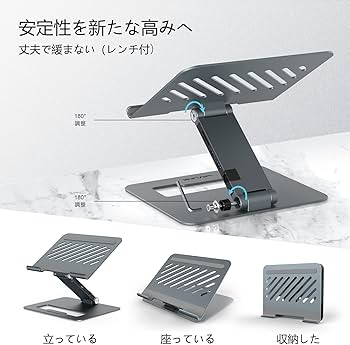 Amazon.co.jp: WAVLINK パソコンスタンド 9-in-1 USB-C ドッキング付き