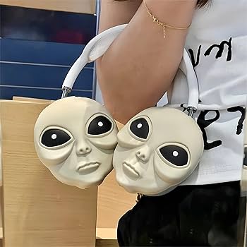 Amazon.com: Skull Alien Headphone Cover Compatible with AirPods