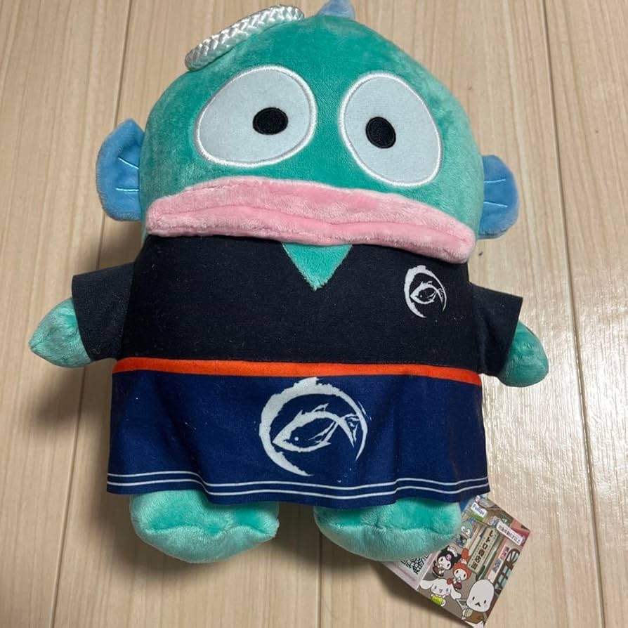 Amazon.co.jp: ハンギョドン 昭和レトロ商店街 魚屋BIGぬいぐるみ