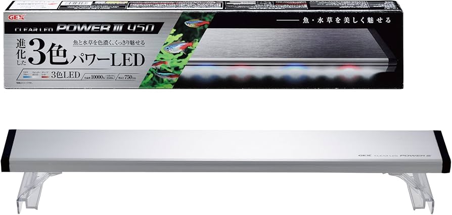 Amazon | ジェックス GEX クリアLED POWER III 450 明るさ750lm 色温度