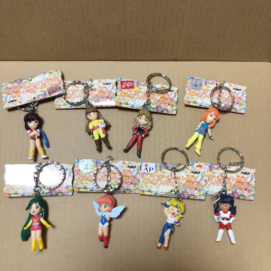 Amazon.co.jp: スーパーロボット大戦 ヒロインフィギュアキーホルダー