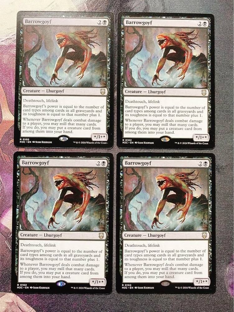 バロウゴイフ 英語版 4枚➕ゆうパケットミニ バロウゴイフ 英語版 4枚