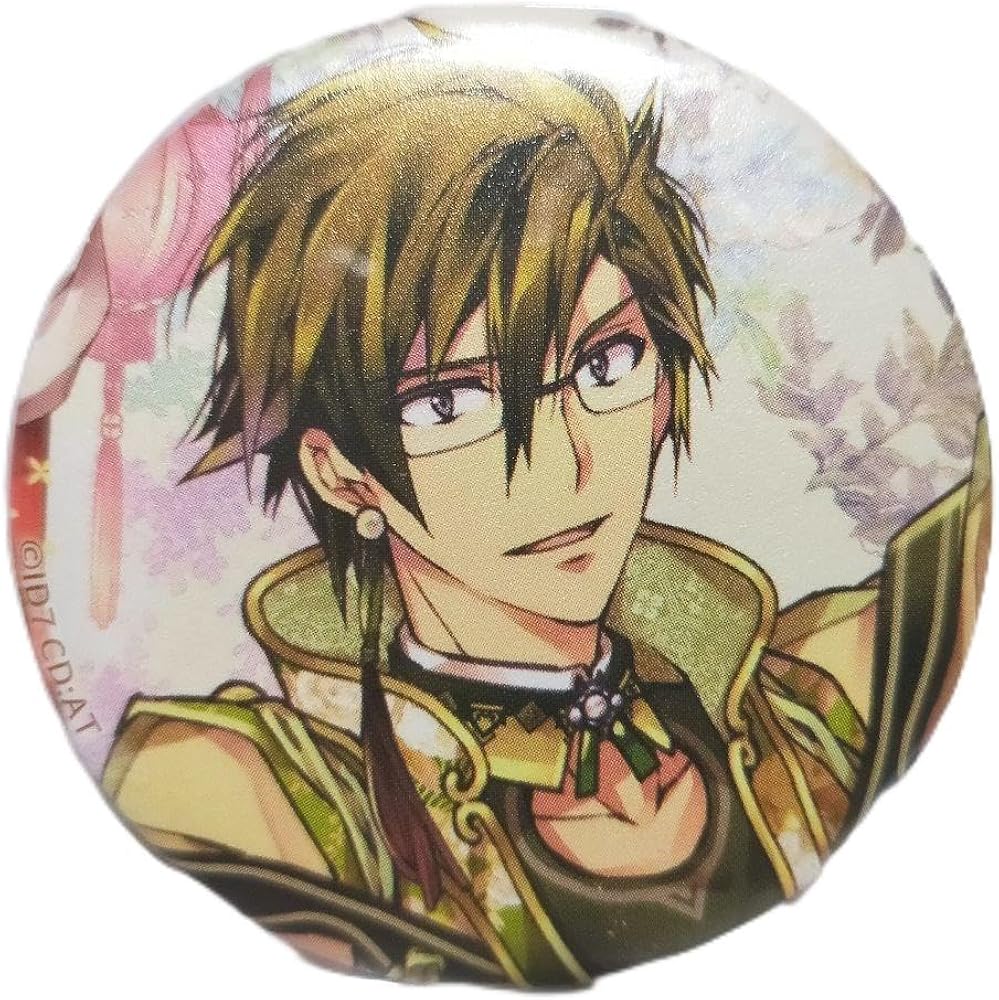 アイナナ 二階堂大和 8周年 缶バッジ 二階堂大和 缶バッジ ブラホワ