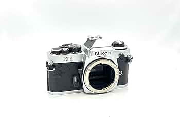 Amazon.com : Nikon FE2 film SLR camera with chrome body; no lens