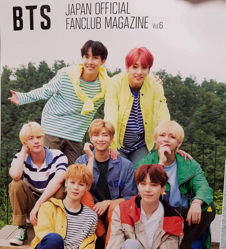 Amazon.co.jp: 最新 防弾少年団 FC BTS JAPAN OFFICIAL FANCLUB 会報誌