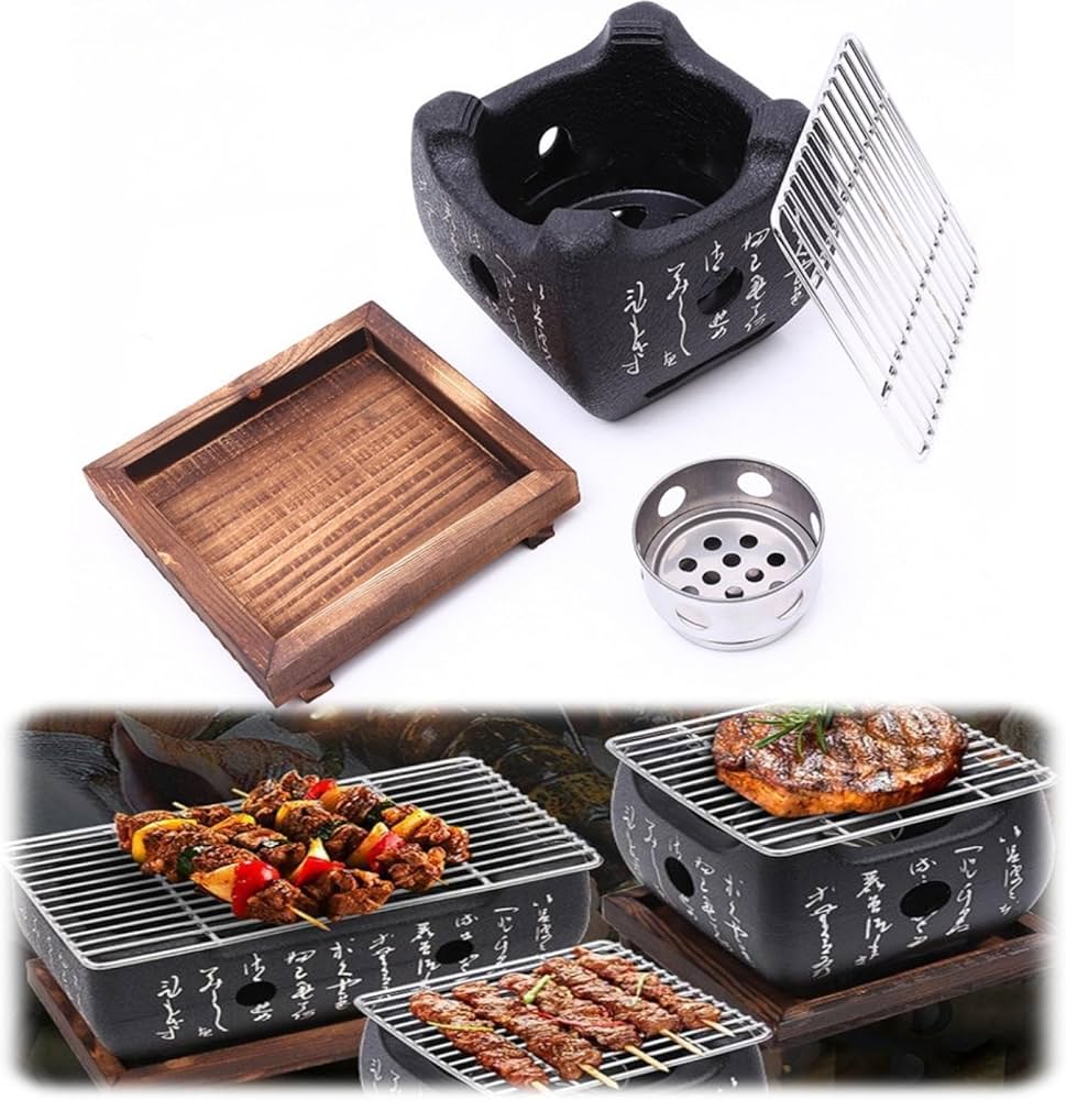 Amazon | Oddtiaily グリラー アルミ製 炭火グリル 和風 バーベキュー