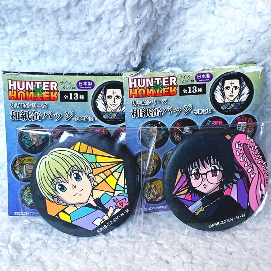 シャルナーク 缶バッチ HUNTER×HUNTER 缶バッジ 新宿マルイ 10個
