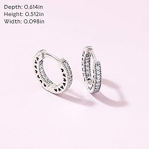 Amazon | [パンドラ] Pandora Hearts of Pandora フープピアス