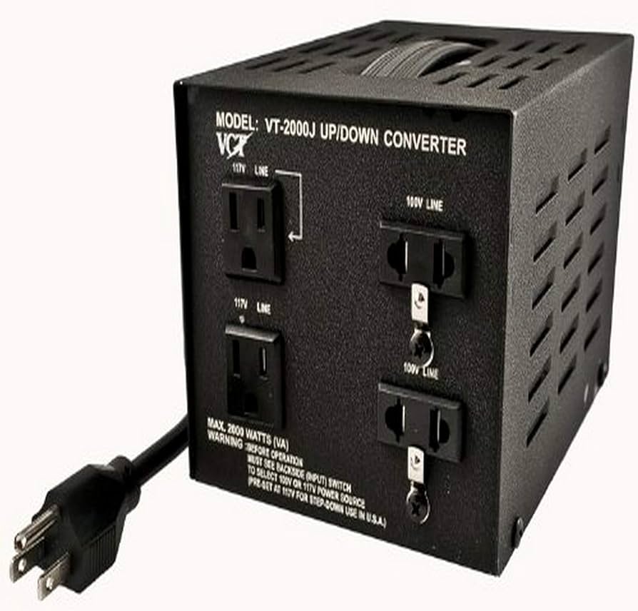 Amazon.com: VCT VT-2000J - Japanese Step Up/Down Voltage