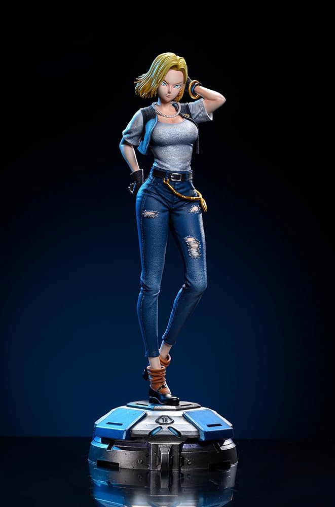 Amazon.co.jp: 人造人間18号 フィギュア 私服Ver. 1/4スケール 塗装