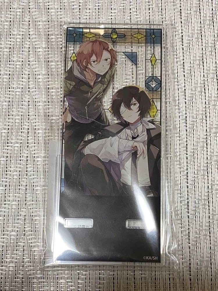 文豪ストレイドッグス モノクロ複製原画D 太宰治 中原中也 十五歳 旧