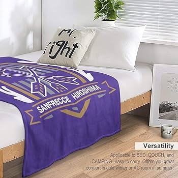 Amazon｜サンフレッチェ広岛F.C 毛布 シングル ブランケット フリース
