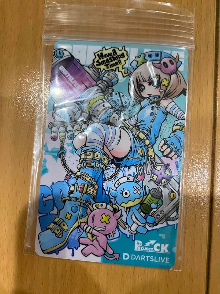 鐘ヶ崎きざみ オリジナルダーツライブカード ダーツライブカードテーマ