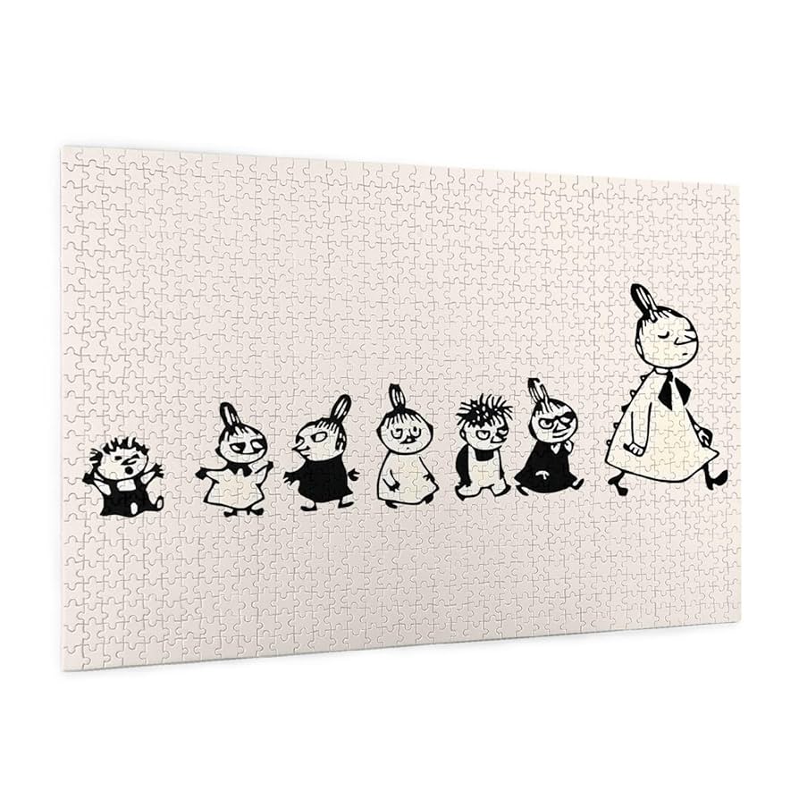 ジグソーパズル ムーミン ヘムレンさんの庭 2000ピース[完成品] 廃盤品