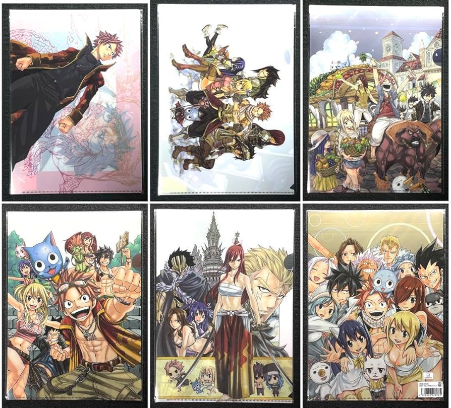 Amazon.co.jp: FAIRY TAIL フェアリーテイル 版画展 クリアファイル 6