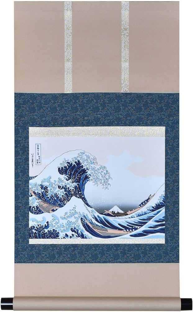 Amazon.co.jp: 晴れの街ギャラリー 掛け軸 タペストリー 富嶽三十六景
