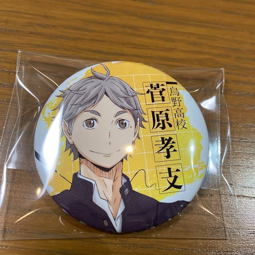 ハイキュー 菅原孝支 デコレクション缶バッジ 第2弾 15個まとめ売り