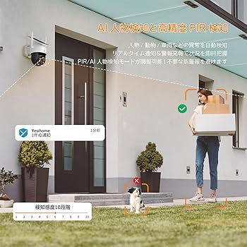 Amazon.co.jp: 【2025進化ソーラー真一体型・高効率充電】 防犯カメラ