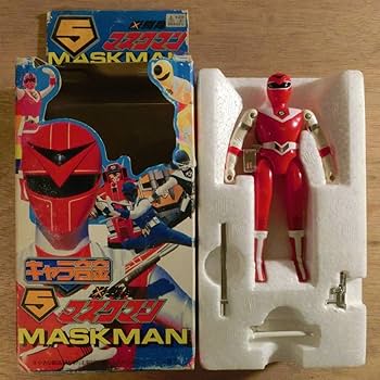 Amazon | 光戦隊 マスクマン キャラ合金 レッドマスク フィギュア