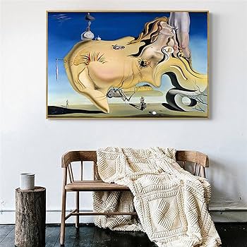 額装品/The Enigma/サルバドール ダリ/アート/ポスター/インテリア