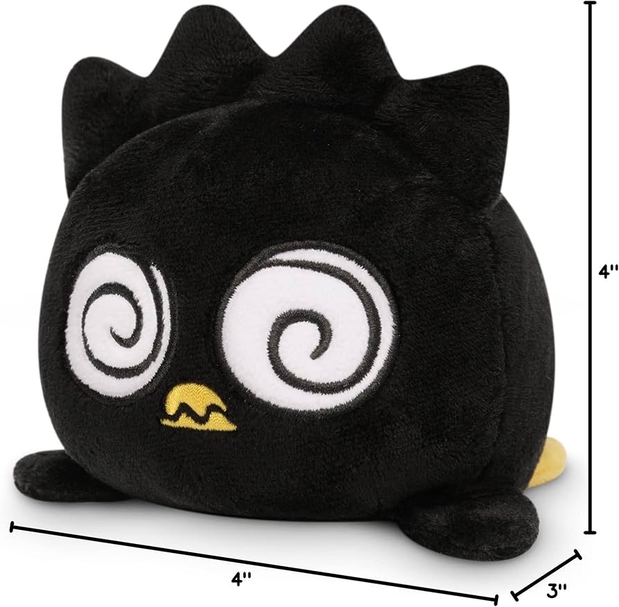 Amazon.com: TeeTurtle Reversible Sanrio Badtz-Maru Plushie - 4