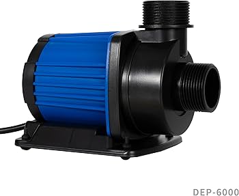 Amazon.co.jp: HSBAO DEP-6000 吐出量6500L/H (毎分108L) 揚程4m DC