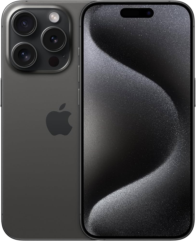 Amazon.com: Apple iPhone 15 Pro, 256GB, Black Titanium - Cricket