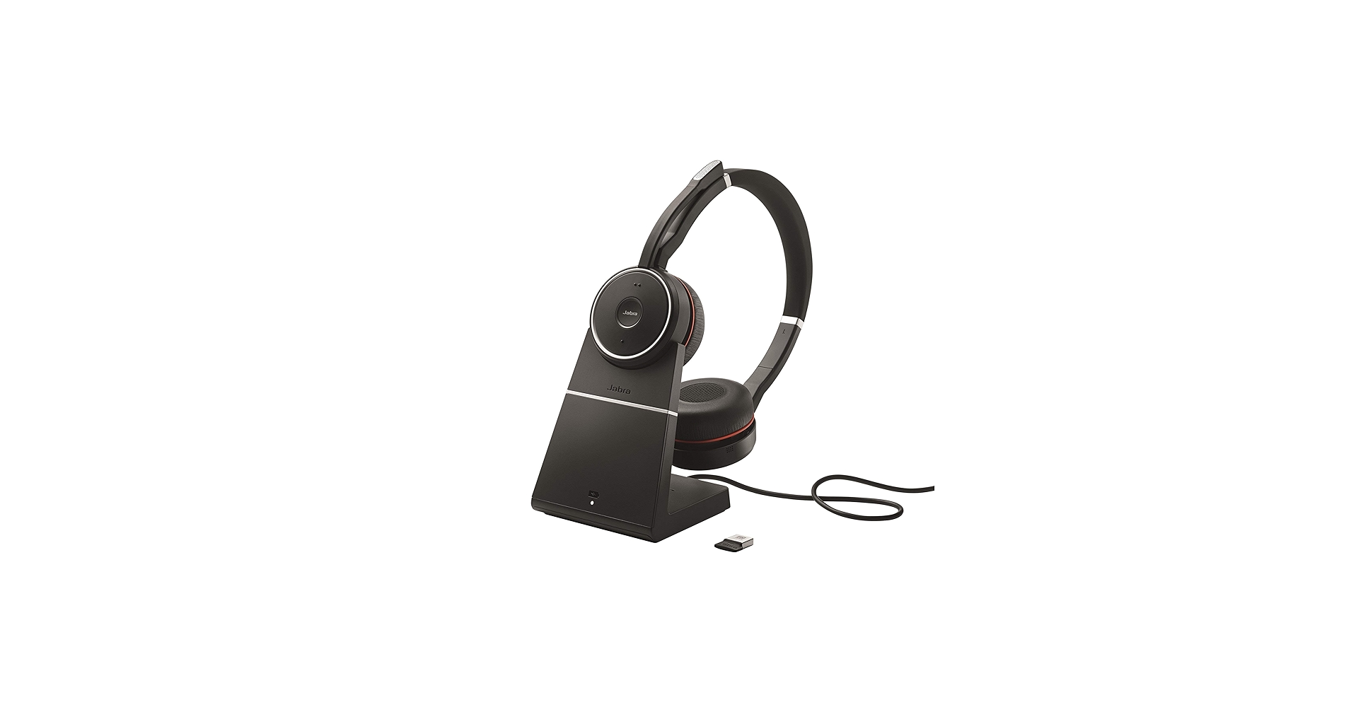Amazon.com: Jabra Evolve 75 Stereo UC, Charging Stand & Link 370