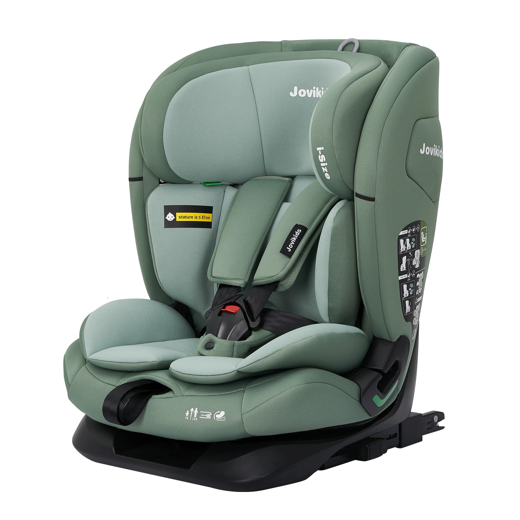 Amazon | Jovikids チャイルドシート ISOFIX、 i-Size R129適合 76