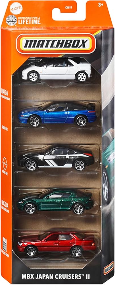 Amazon | マッチボックス(Matchbox) 5カーパック アソート 乗り物