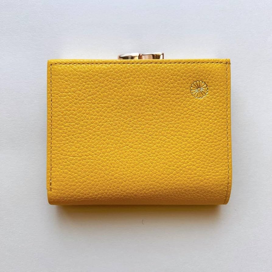 宮内庁売店 菊の御紋入り二つ折財布 人気シャンパンゴールド ☆新品未