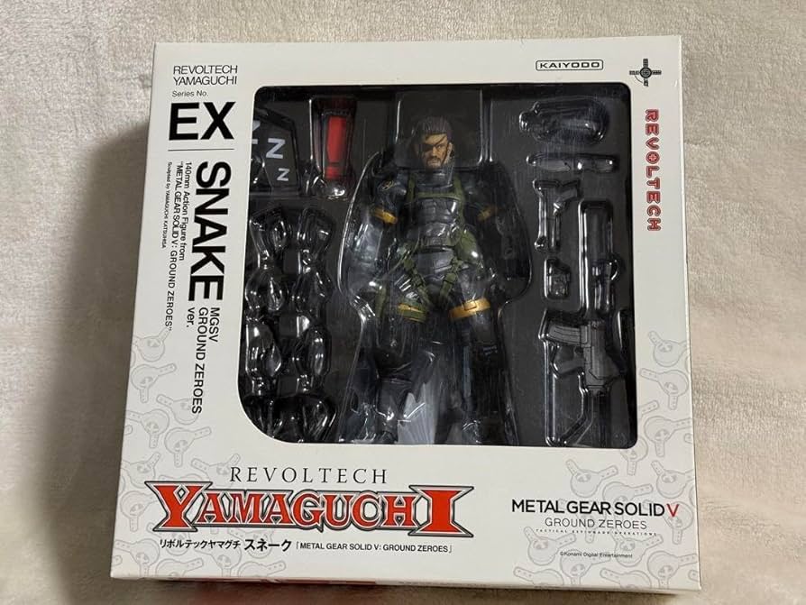 リボルテックヤマグチ No.EX スネーク MGSV グラウンドゼロズVer