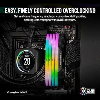 CORSAIR Vengence RGB DDR5 RAM 32GB (2x16GB) 6000MHz CL36-44-44-96