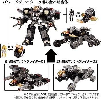 Amazon.co.jp: ダイアクロン DA-92 鎧装合体 パワードコンボイ : おもちゃ