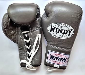 Amazon.co.jp: WINDY ウィンディ LACE UP BOXING GLOVES ひも式 ロープ