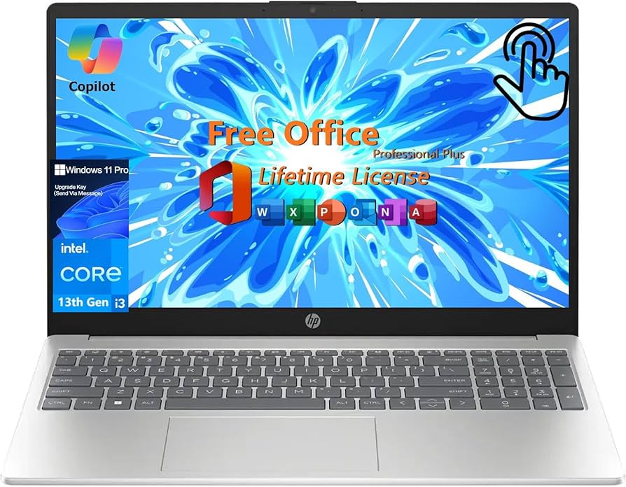 Amazon.com: HP 2025 New Touchscreen Laptop Computer, Intel 13th