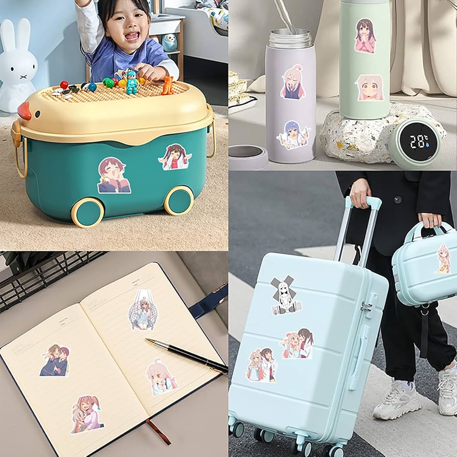 Amazon.co.jp: 50枚 forお兄ちゃんはおしまい ステッカー 緒山まひろ